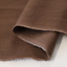 Load image into Gallery viewer, Lightweight Linen Viscose Slub - Brown