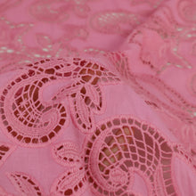 Load image into Gallery viewer, Embroidered Cotton Designer End – Medina Bubblegum