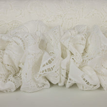 Load image into Gallery viewer, Embroidered Cotton Designer End – Medina White (Sold Out)