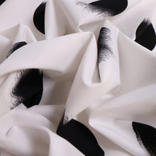 Load image into Gallery viewer, Meteor Spot Cotton Print Deadstock - Black