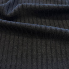 Load image into Gallery viewer, Moxie Wide Rib Knit - Black