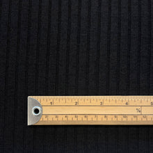 Load image into Gallery viewer, Moxie Wide Rib Knit - Black