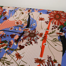 Load image into Gallery viewer, Rayon Challis Print Deadstock - Insignia