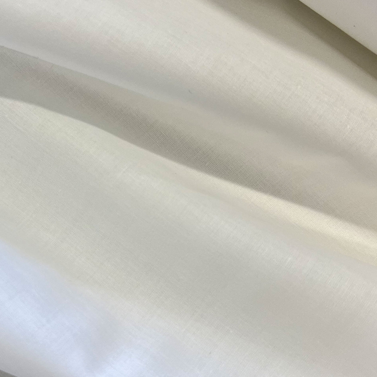 Organic Cotton Lawn White Fabric Box