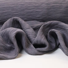 Load image into Gallery viewer, Viscose Crinkle Crepe - Steel