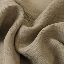 Load image into Gallery viewer, Viscose Crinkle Crepe - Wheat