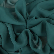 Load image into Gallery viewer, Silk Chiffon Designer End – Plaza Emerald