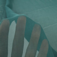 Load image into Gallery viewer, Silk Chiffon Designer End – Plaza Emerald