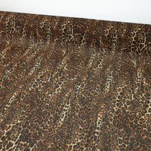 Load image into Gallery viewer, Viscose Printed Power Mesh Designer End - Petit Leopard