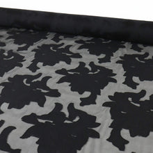 Load image into Gallery viewer, Silk Viscose Designer End – Rockaway Black Burnout
