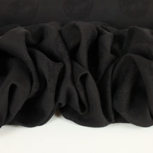 Load image into Gallery viewer, Linen Blend Woven Spot - Black