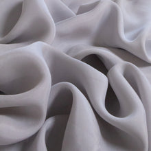 Load image into Gallery viewer, Japanese Sandwashed Cupro Satin Deadstock - Silver