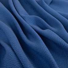Load image into Gallery viewer, Japanese Sandwashed Cupro Piqué - Blue