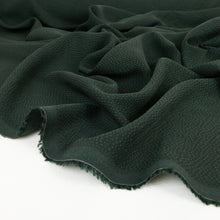 Load image into Gallery viewer, Japanese Sandwashed Cupro Piqué - Green