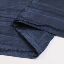 Load image into Gallery viewer, Lightweight Crinkle Satin - Navy