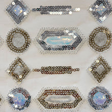 Load image into Gallery viewer, Hypnotised Sequins Deadstock - Silver