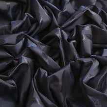 Load image into Gallery viewer, Showerproof Nylon Jacquard Spot Deadstock - Navy