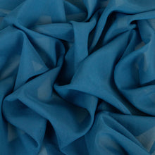 Load image into Gallery viewer, Silk Georgette Deadstock - Denim Blue