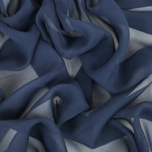 Load image into Gallery viewer, Silk Georgette Deadstock - Navy