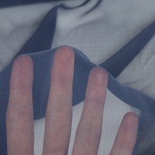 Load image into Gallery viewer, Silk Georgette Deadstock - Navy