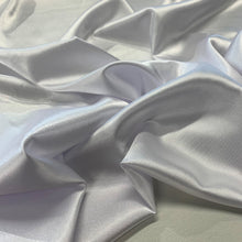Load image into Gallery viewer, Lightweight Polyester Satin - White
