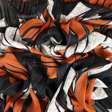 Load image into Gallery viewer, Stained Glass Georgette - Rust