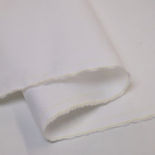 Load image into Gallery viewer, Stretch Cotton Poplin - White