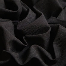 Load image into Gallery viewer, Warp Stretch Twill Bengaline 280gsm - Black