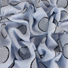 Load image into Gallery viewer, Tencel Cotton Linen Jacquard Spot - Jewel Sky