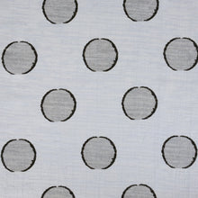 Load image into Gallery viewer, Tencel Cotton Linen Jacquard Spot - Jewel Sky