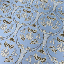 Load image into Gallery viewer, Viscose Luxe Jacquard Gala Designer End- Wedgewood