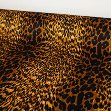 Load image into Gallery viewer, Viscose Velvet Designer End - Leopard