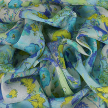 Load image into Gallery viewer, Tencel Linen Nylon Floral Print - Whitewater