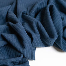Load image into Gallery viewer, Wide Rib Knit - Denim