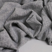 Load image into Gallery viewer, Wide Rib Knit - Grey Marle