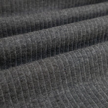 Load image into Gallery viewer, Wide Rib Knit - Charcoal Marle