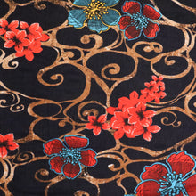 Load image into Gallery viewer, Printed Mesh Deadstock - Hibiscus Floral