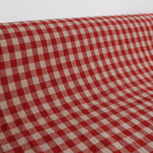 Load image into Gallery viewer, Classic Yarn Dyed Gingham Cotton - Red