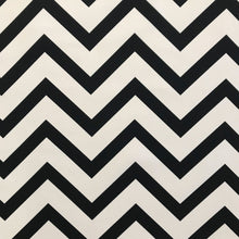 Load image into Gallery viewer, Printed Canvas - Black Chevron