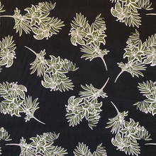 Load image into Gallery viewer, Cotton Print Deadstock - Botanic Black
