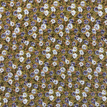 Load image into Gallery viewer, Vertigo Floral Print Crepe - Mustard