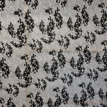 Load image into Gallery viewer, Fiorire Crinkle Chiffon - Black & White