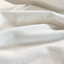 Load image into Gallery viewer, 6 Wale Cotton Corduroy - White