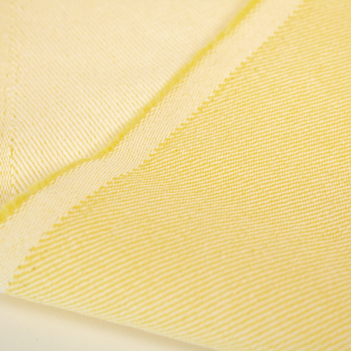 Pastel Denim Yellow Fabric Box