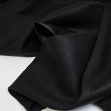Load image into Gallery viewer, Linen 195gsm - Black