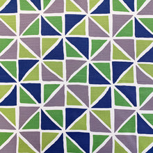 Load image into Gallery viewer, Printed Canvas - Blue Triangle