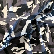 Load image into Gallery viewer, Printed Canvas - Grey Camo
