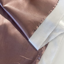 Load image into Gallery viewer, Showerproof Coated Cotton - Metallic Blush