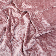 Load image into Gallery viewer, Stretch Velvet Crinkle - Dusky