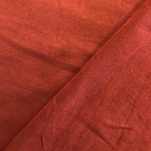 Load image into Gallery viewer, Single Jersey Sweatshirt Knit - Brick